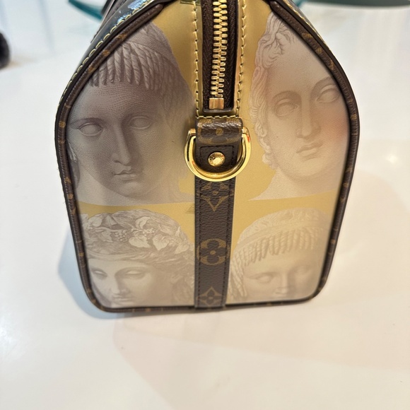 Louis Vuitton  x Fornasetti Speedy Bandouliere 25 tote bag - Picture 11 of 16